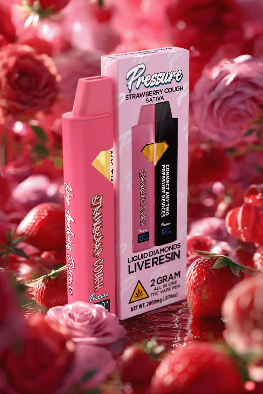 Pressure Disposable Strawberry Cough,